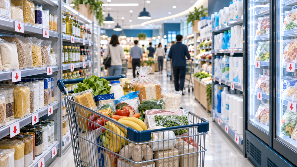 イオンがトップバリュ145品目を値下げ|家計応援だけではない食品売り場再建の狙い